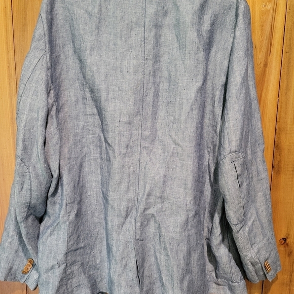 Tommy bahama Gray Blazer with Elbow Patches - Picture 7 of 14